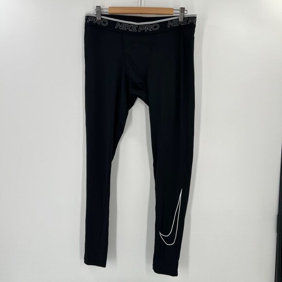 Nike Men Pro Dri-FIT Tights XXL Black Compression Pants Training DD1913-010 - Picture 1 of 11